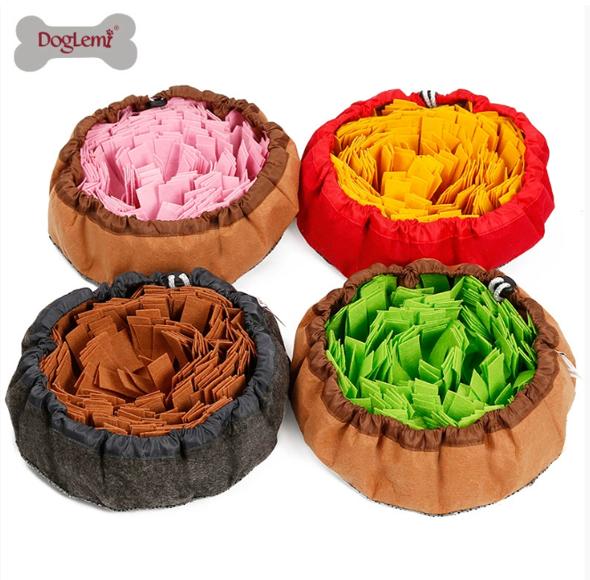 Dog Snuffle Mat & Slow Feed Bowl