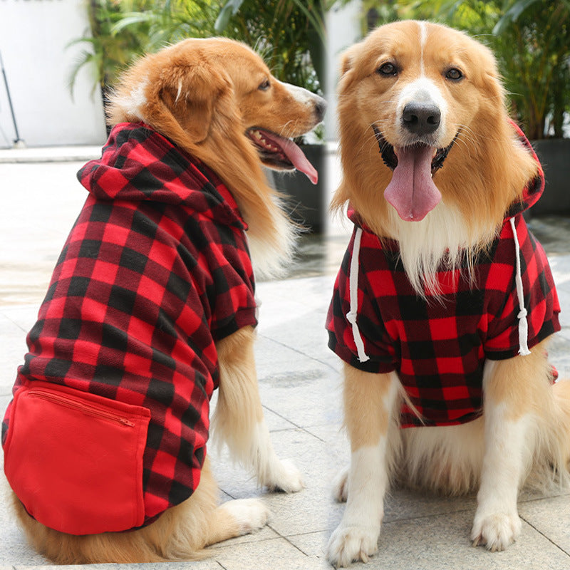 Cozy Zipper Pocket Dog Hoodie – Everyday Pup Style 🐾