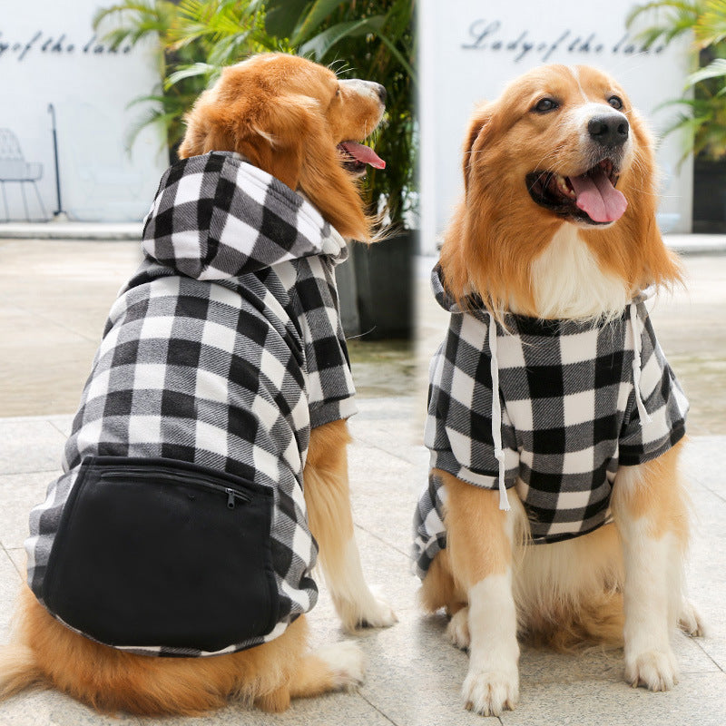 Cozy Zipper Pocket Dog Hoodie – Everyday Pup Style 🐾
