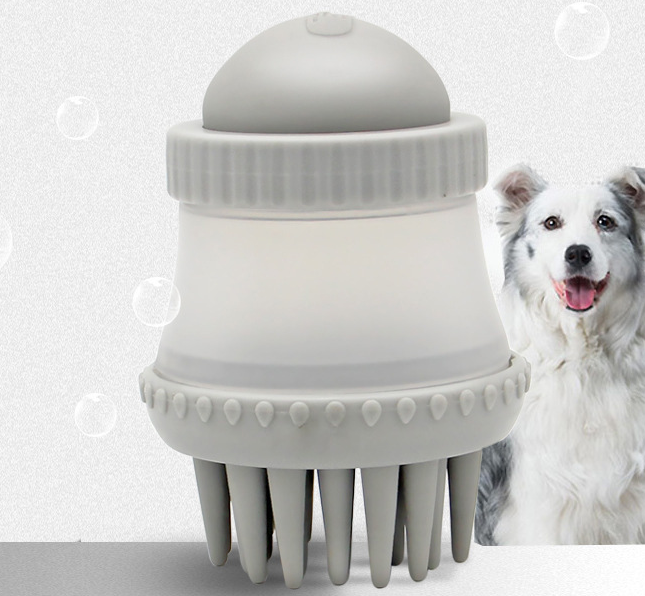 Pet Bath & Grooming Brush 🛁