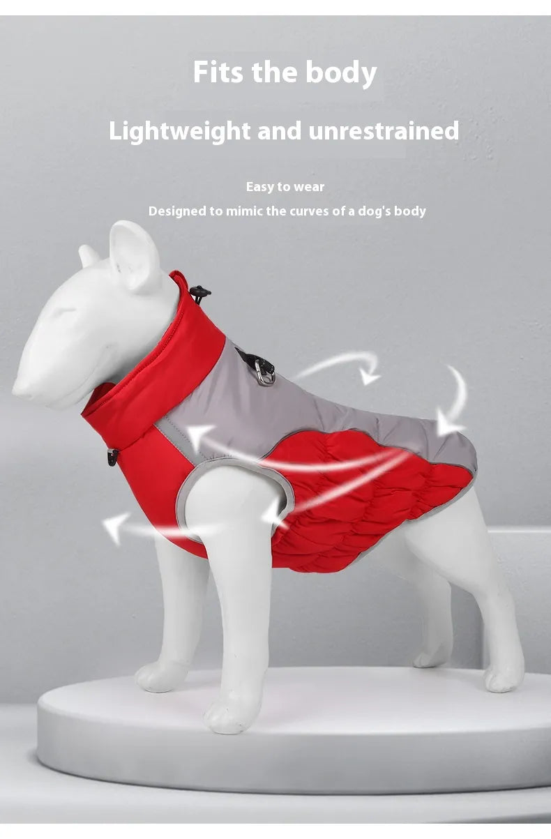 Cozy Reflective Dog Coat