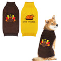 Thanksgiving Dog Sweater 2-Pack 🦃🍂
