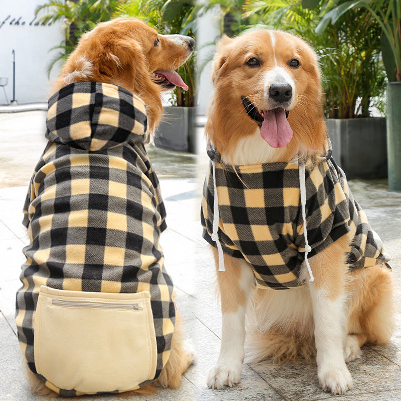 Cozy Zipper Pocket Dog Hoodie – Everyday Pup Style 🐾