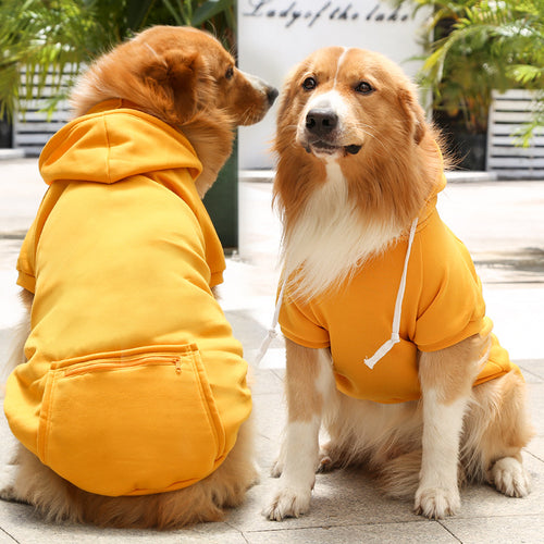 Cozy Zipper Pocket Dog Hoodie – Everyday Pup Style 🐾