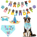 Dog Birthday Party Set – Banner, Hat, Bandana & Bow Tie 🎂🐾