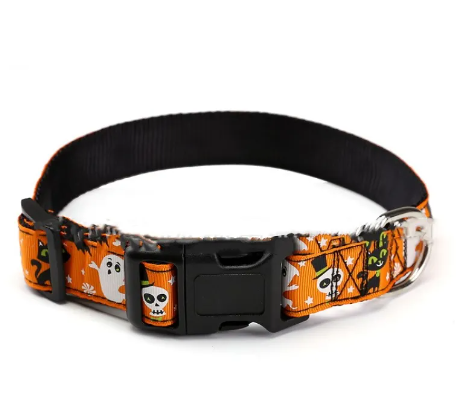 Halloween Dog Collar – Spooky Styles 🦇🎃