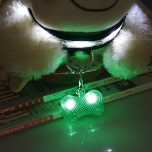 LED Bone Collar Light – Nighttime Dog Tag 💡🦴